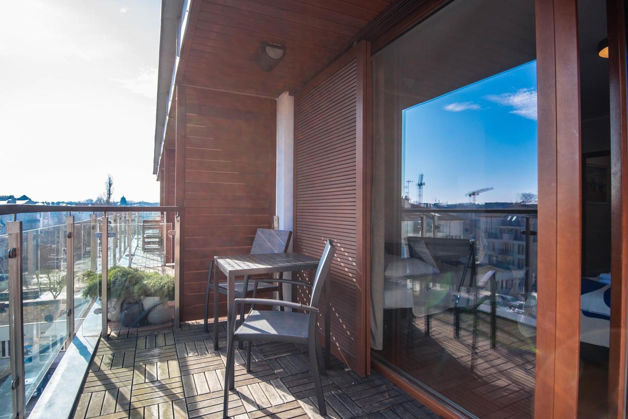 Apartament Dwupoziomowy Z Widokiem Na Morze Świnoujście Exterior foto