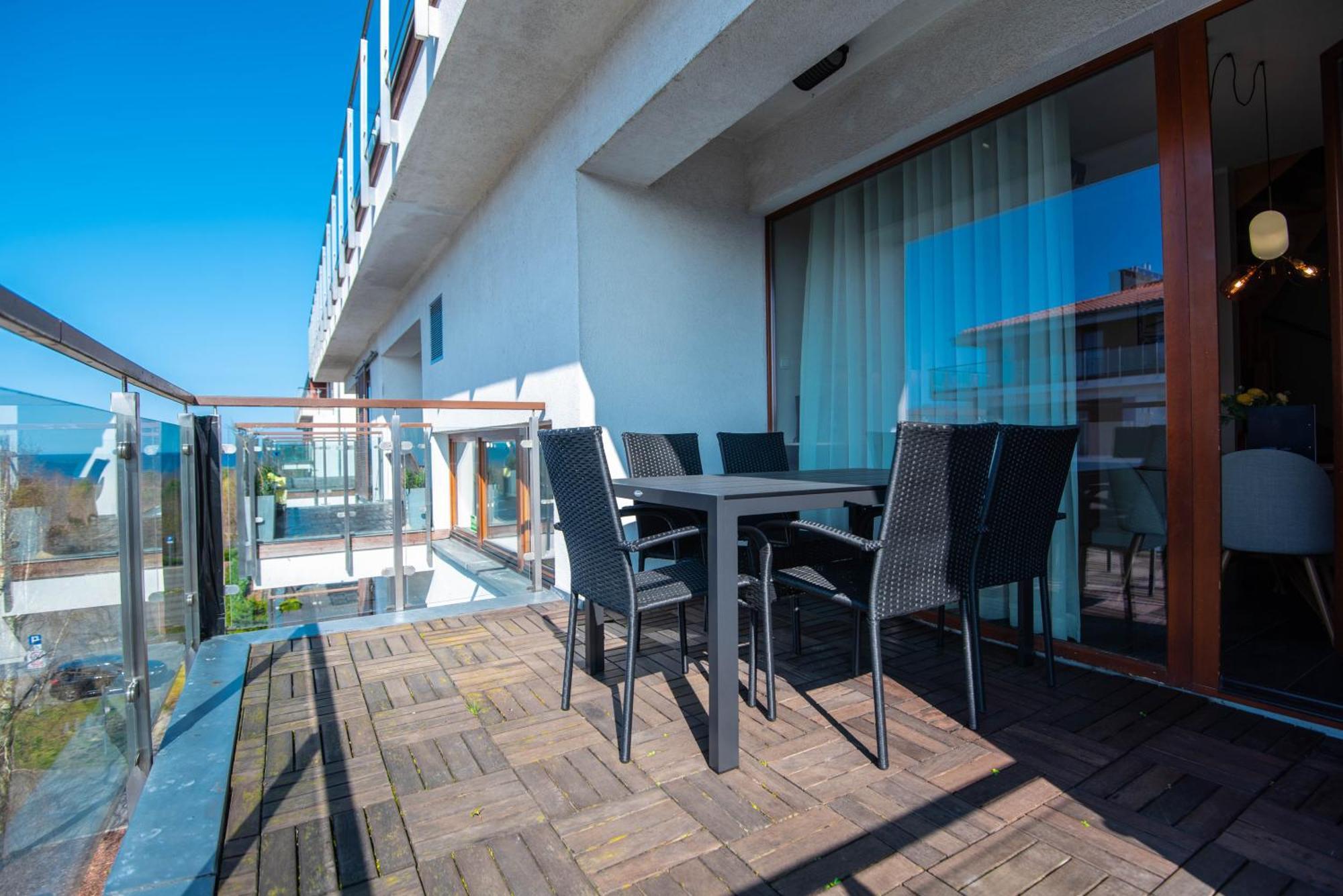 Apartament Dwupoziomowy Z Widokiem Na Morze Świnoujście Exterior foto